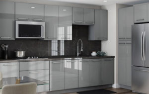 Manhattan High Gloss Metallic kitchen cabinets 309-large