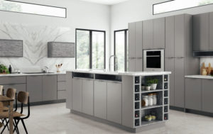 Manhattan Matte Gray kitchen cabinets 304-large