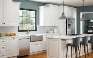 Kitchen cabinet design Hamilton Arctic White