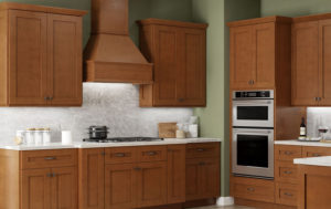 Kitchen cabinet design Hawthorne Cinnamon