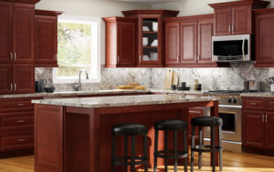 Kitchen cabinet design Lexington Cabernet