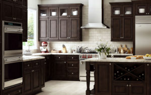 Kitchen cabinet design Springfield Mocha